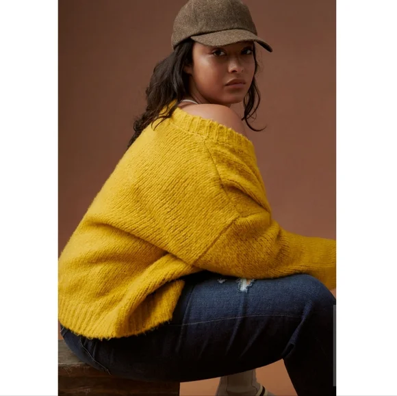 MAEVE ANTHROPOLOGIE BUNNY SLOPE CARDIGAN - Picture 3 of 7